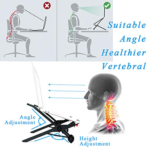 Portable Laptop Stand, Ergonomic Laptop Stand, Portable Ergonomic