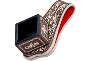 CRICAL Portable Magnetic Pool Chalk Holder Square Chalk Cube Holder Billiard Cue Accessory Gift Idea
