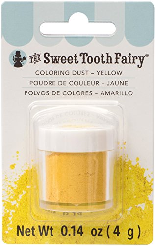 American Crafts Sweet Tooth Fairy Sprinkle Magic Color Dust Yellow