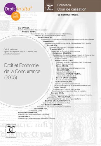 Droit et économie de la concurrence (2005)