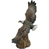 Lipco Soaring Eagle Figurine, Poly Stone, Home Decor Accessories, 19177