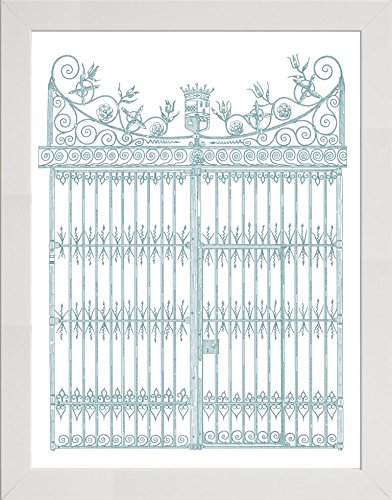 Frame Company Watson Range English GardenIV by Wild Apple Portfolio, Frame - A5, White