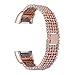 bayite For Fitbit Charge 2 Bands, Replacement Metal Adjustable Bracelet Bands for Fitbit Charge 2 HR Heart Rate, Style E