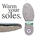 Moneysworth & Best Polar Men’s Warmth Down to -25c Felt Insole, 12thumb 4