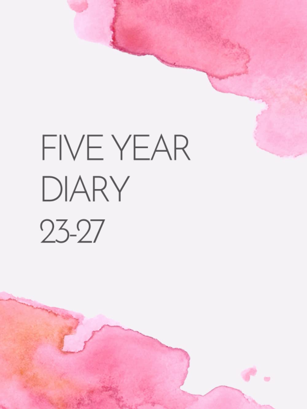 5 Year Diary 2023-2027: A4 UK Monthly Planner and Calendar | January 2023 to December 2027 | Personal Planners & Organisers ...