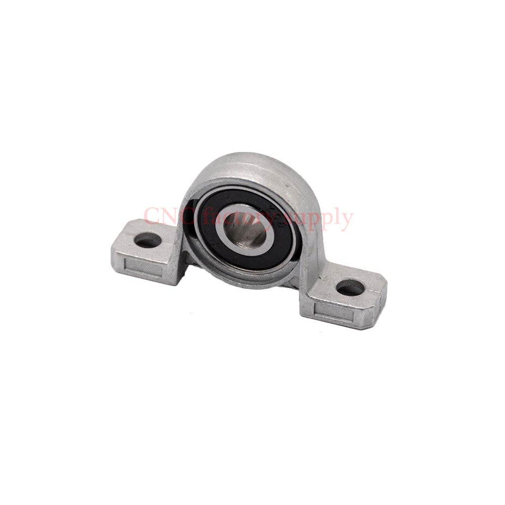 10pcs Kp001 12mm Pillow Block Bearing Zinc Alloy Insert Linear
