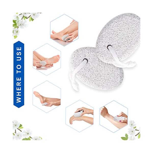 NIMXY-Pumice-Stone-for-Feet-and-Hands-2-Pcs--Feet-Hard-Skin-Remover--Foot-Scrubber-for-Dead-Skin-Removal--Natural-Foot-File-and-Callus-Remover-for-Skin-Exfoliation NIMXY Pumice Stone for Feet and Hands 2 Pcs – Feet Hard Skin Remover – Foot Scrubber for Dead Skin Removal – Natural…