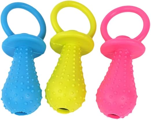 rubber pacifier for dogs