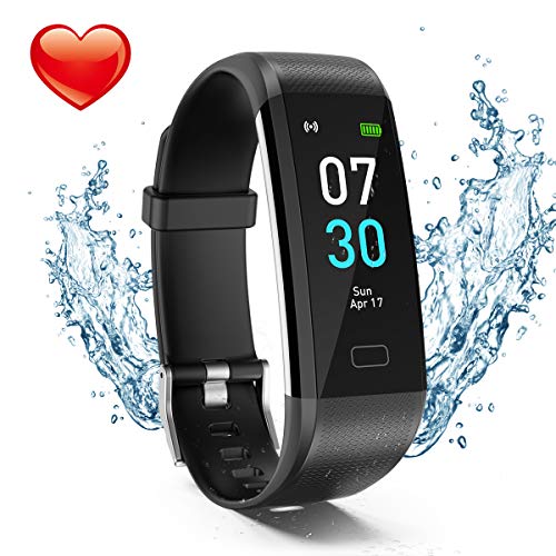 Fitness Tracker, Activity Tracker Watch with Heart Rate Monitor, Waterproof IP68 Pedometer with Step Fitness Tracker, Activity Tracker Watch with Heart Rate Monitor, Waterproof IP68 Pedometer with Step