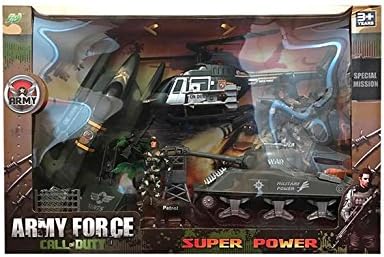 Elite Army Force Military Call of Duty - Super Power Vehicle Playset, Aerial, Maritime and Terrestrial Vechicles for Maximum Fun - For Children 3 Years and Up