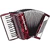 Weltmeister Piano Akkordeon Juwel Farbe: rotperloid