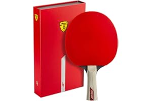Killerspin Jet 600 Spin N2 Ping Pong Racket – Advanced Table Tennis Racket, 5 Layer Wood Blade, Nitrx-4Z Rubbers, Flared Handle