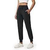M MAELREG Golf Fleece Lined Joggers for Women Water-Resistant High Waisted Thermal Winter Sweatpants Hiking Running Pockets