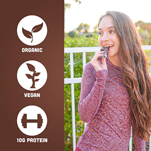 SKOUT Organic PlantBased Protein Bars Salted Chocolate (12 Pack) 10g