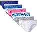 Hanes Women's Panties Pack, Moisture-Wicking Cotton Hipster Underwear, Cotton Hipster Panties, 6-Pack (Colors May Vary)