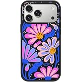 CASETiFY Impact iPhone 17 Pro Max Case [Slim/Compatible with Magsafe / 8.2 ft. 4X Military Grade Drop Protection] - Mystic Daisy - Matte Black