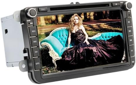 Ouku8 Inch Car GPS Navigation DVD CD Player Radio Stereo For Jetta Golf Skoda Passat Seat Head Unit+Canbus