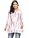 Women Plus Size Long Sleeve Knit Tunic Top Shirts, White, 3X
