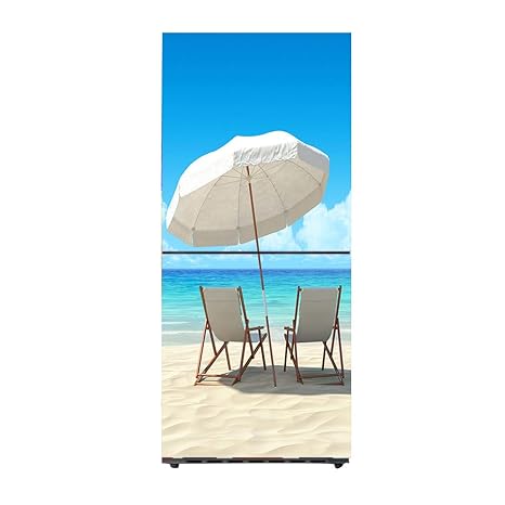 Q&M Stickers Fridge Impermeable Vinilo Cocina Refrigerador Puerta ...