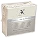 HC COLLECTION Bed Sheets Set Queen with 2 Pillowcases, Hotel Luxury Platinum 1800 Series Brushed Microfiber Deep Pocket Fitted Sheet, Fade Resistant Ultra Soft 4 Pcs Bedding for Hot Sleepers, Cream