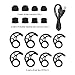 Bluetooth Headphones, TROND Edge Wireless Bluetooth Stereo Sports Headphones Headset Earbuds with Microphone, Noise Cancelling, IPX4 Sweatproof, for Gym, Running, Workout & Exercise - Blue