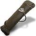 OxGord Paracord 550 Mil Spec Type III 7 Strand Parachute Commercial Grade Nylon Cord Spool for Camping Outdoor Hiking Wristband Bracelet Strong Strength Rope Tie Down Olive