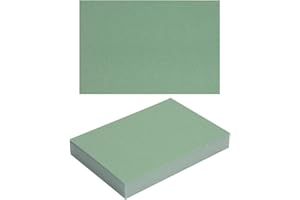 TOPEEN 50 Sheets Blank Cardstock Paper 250 GSM Thick Heavy Cards Stock for DIY Art Projects, Card Making, Postcards, Greeting Cards, Birthday Party, Wedding Invitation (Sage-Green, 4x6 inches)