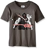 Star Wars Boys' Kylo Ren T-Shirt, Charcoal, Small/8