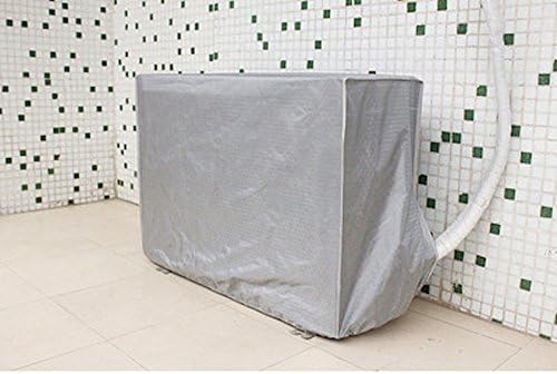 HOMAYLY Custom Made Air Conditioner Weather Wrap Outdoor, Full Cover Hood Block Dust Rust Rain Snow Waterproof, Winter Full Air Conditioner Cover, cover air conditioner outdoor (90Lx70Wx40H (cm))