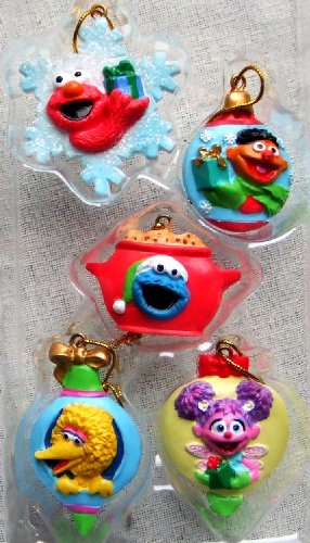 Kurt adler sesame street christmas ornaments