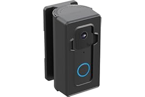 AISVAN Anti-Theft Blink Doorbell Mount with Angle Adjustment (0 to 140 Degree) Mounting Bracket for Blink Video Doorbell Cover Holder Corner Mount Not Blocking Sensor Easy to Install