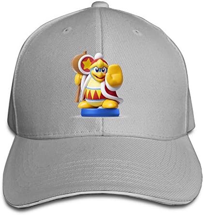 Boomy Cool King Dedede Amiibo Sun Hat Cap Black