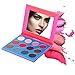MISKOS 12 Colors Bright Pink Natural Eyeshadow Palette 4 Matte 8 Shimmer Summer Glitter Highly Pigmented Eye Shadow Pallets Cruely Free Pink Girls Waterproof Eye Makeup Kits