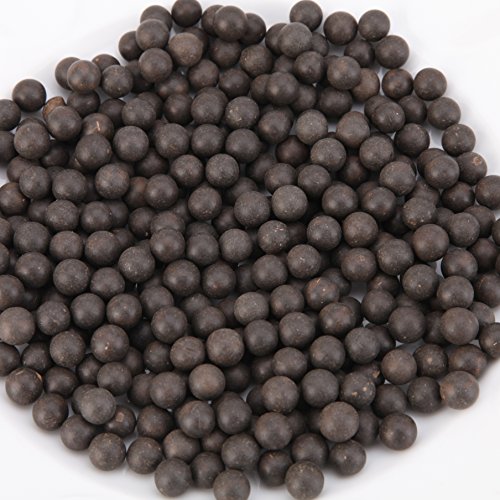 L Continue Pack 1000 Slingshot Ammo 3/8" Biodegradable Hard Clay Ball - Black.
