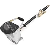 Stucco Sprayer Mortar Spray Gun Concrete Stucco Plaster Sprayer with Ceilings Hopper for Wall Painting