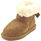 Bearpaw Girl's Harper Toddler Suede Snow Boots