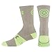 Youth Under Armour Alter Ego Marvel-Man Crew Socks YLG Grey/Neon Green