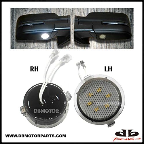 DBMOTOR 2009-2014 Ford F150 LED Side View Mirror Puddle Lamp 3F1Z-13B375-AA​