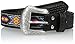 Nocona Men's Black Beaded Belt
