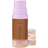 tarte face tape foundation – Full-Coverage 12hr Waterproof Makeup, Hydrating & Smoothing with a Natural Matte Finish for Transfer-Proof Comfortable Long-Wear Foundation, Vegan & Cruelty-Free