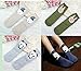 4 Pairs Womens Cute Animal Socks, Fun and Cool 100% Cotton Art Socks for Women