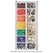 Craft Mates Craft & Sewing Supplies Organizer, 14 Locking Compartments (3XL) with Clear Lids, Bead, Jewelry, Embroidery, Thread, Needle, Scrapbooking, DIY Storage Box for Crafters and Artists