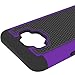 Galaxy J7 Case, OEAGO [Drop Protection] Protective Case [Shock Proof] - Hybrid Dual Layer Rubber Plastic Impact Defender Rugged Slim Hard Case Cover Shell for Samsung Galaxy J7 - Purple