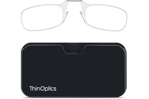 ThinOptics Universal Pod Case + Rectangular Reading Glasses