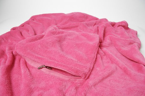 Miamica All In One Foldable Travel Blanket Pillow Combo Upgrade Me