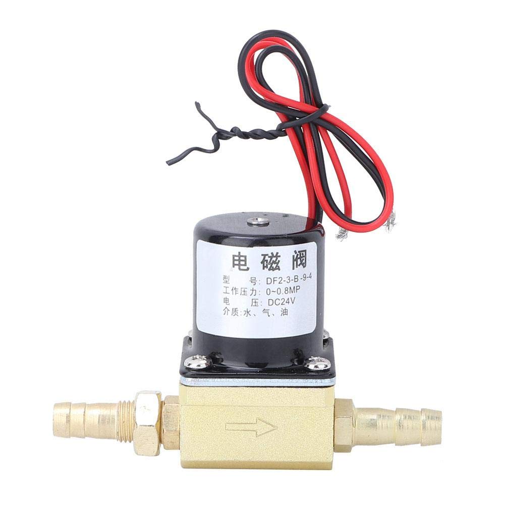 Electric Solenoid Valve, 0~0.8Mpa Electric Welding Machine Solenoid Valve for Air, Argon and C02 G1/8'', AC220V 36V DC24V (AC36V)