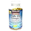 Kirkland Signature Enteric Coated Fish Oil Omega 3 1200 MG Fish Oil, 684 MG of Omega 3 Fatty Acids