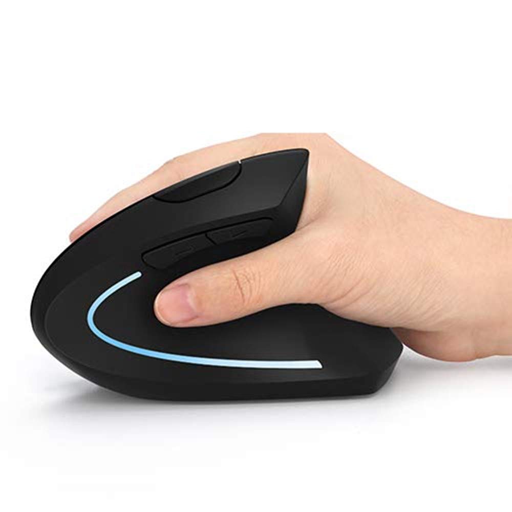 UMEI Ergonomic Mouse High Precision Optical Vertical Mouse Adjustable DPI 800/1200/1600 Wireless mouse （Excluding batteries）
