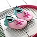 JIASUQI Baby Outdoor and Indoor Slip on Beach Walking Water Shoes for Swim River Pool,Starfish Pink 6-12 Months