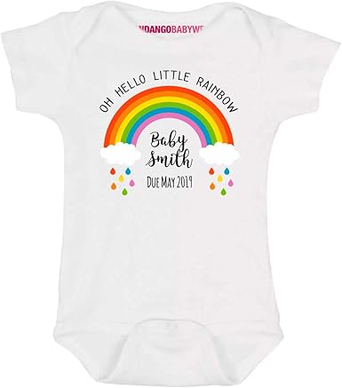 rainbow babygrow uk